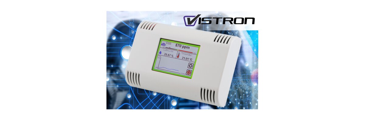 Vistron CO2 Monitore sorgen für bessere und hygienische Raumluft  - Vistron CO2 Monitore sorgen für bessere und hygienische Raumluft 