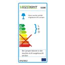 Visolight D280  LED Wand- Deckenleuchte TÜV GS geprüft 1900lm 2700K weiß