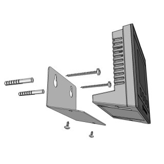 Wandhalterung für Vistron CO2-Monitor CM2